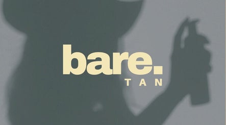 Bare Tan logo with shadow silhouette, Camden South, New South Wales, AU.