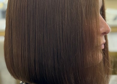 Sleek bob haircut at Hairbylianne in Leeds, England, GB, showcasing precision and elegance.