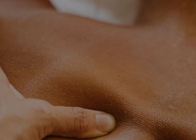 Close-up of a relaxing massage at Dynamic Muscle Recovery, Cape Town, Western Cape, ZA.
