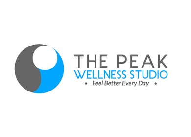 Logo of The Peak Wellness Studio in Dublin, County Dublin, IE featuring a yin-yang symbol.