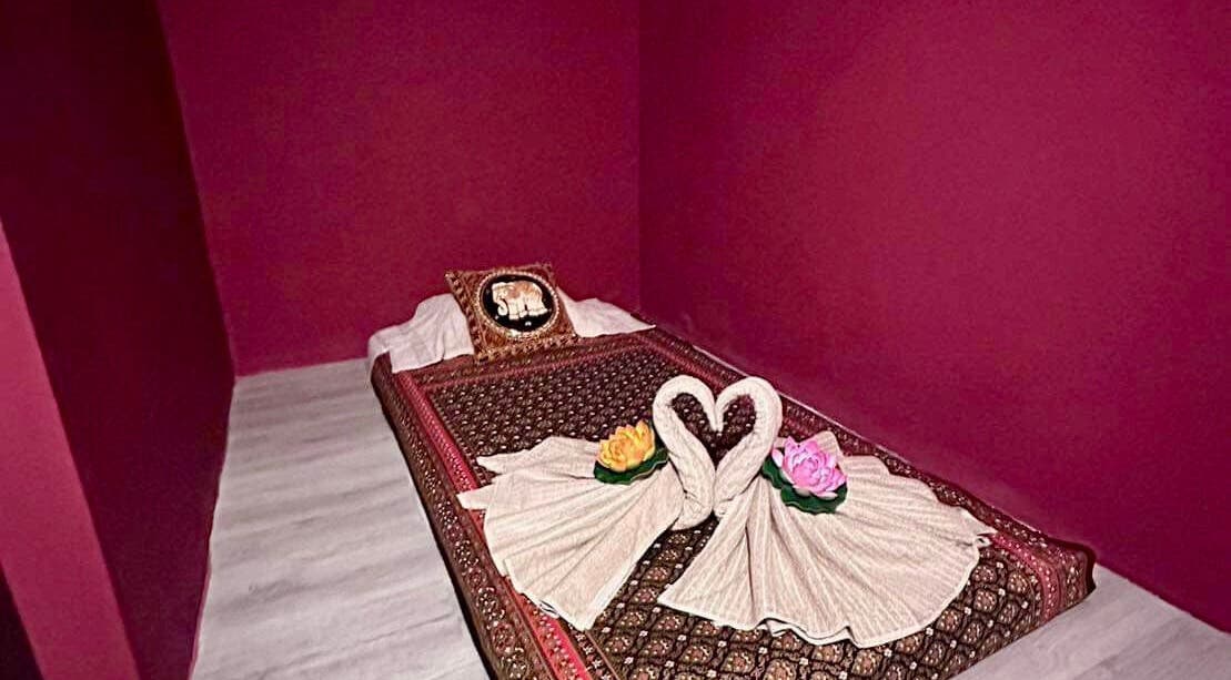 Serene massage room at Pavina Thai Massage - 1065 Budapest Lázár utca 12, Budapest, Magyar, HU.