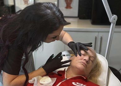 Facial treatment at Let’s Glow - beauty & aesthetics in Stakeford, England, GB. Professional service with care.