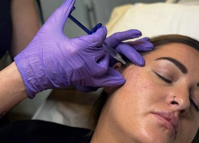 Aesthetic treatment at Let’s glow - beauty & aesthetics, Stakeford, England, GB enhancing natural facial beauty.