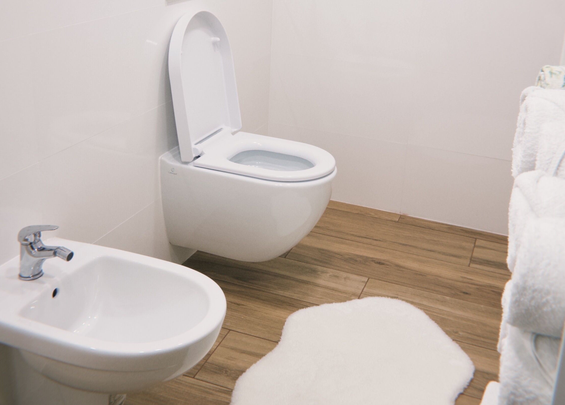 Elegant washroom at Bali & Sport Massage, Hlavní Město Praha, CZ featuring modern fixtures.