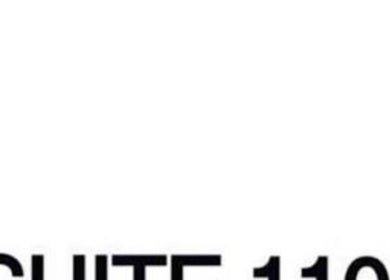Entrance sign for Suite 110 at Saima Esthetique, Vaudreuil-dorion, Québec, CA.