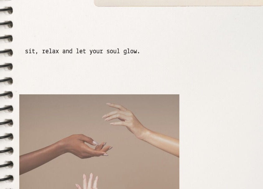 Diverse hands reaching towards each other symbolizing relaxation at Soul Spa, Muscat, Muscat Governorate, OM.