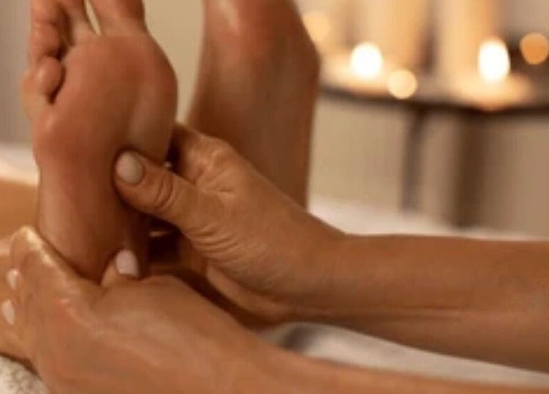 Foot massage at Massage Randolph in Colesville, Maryland, US for ultimate relaxation.