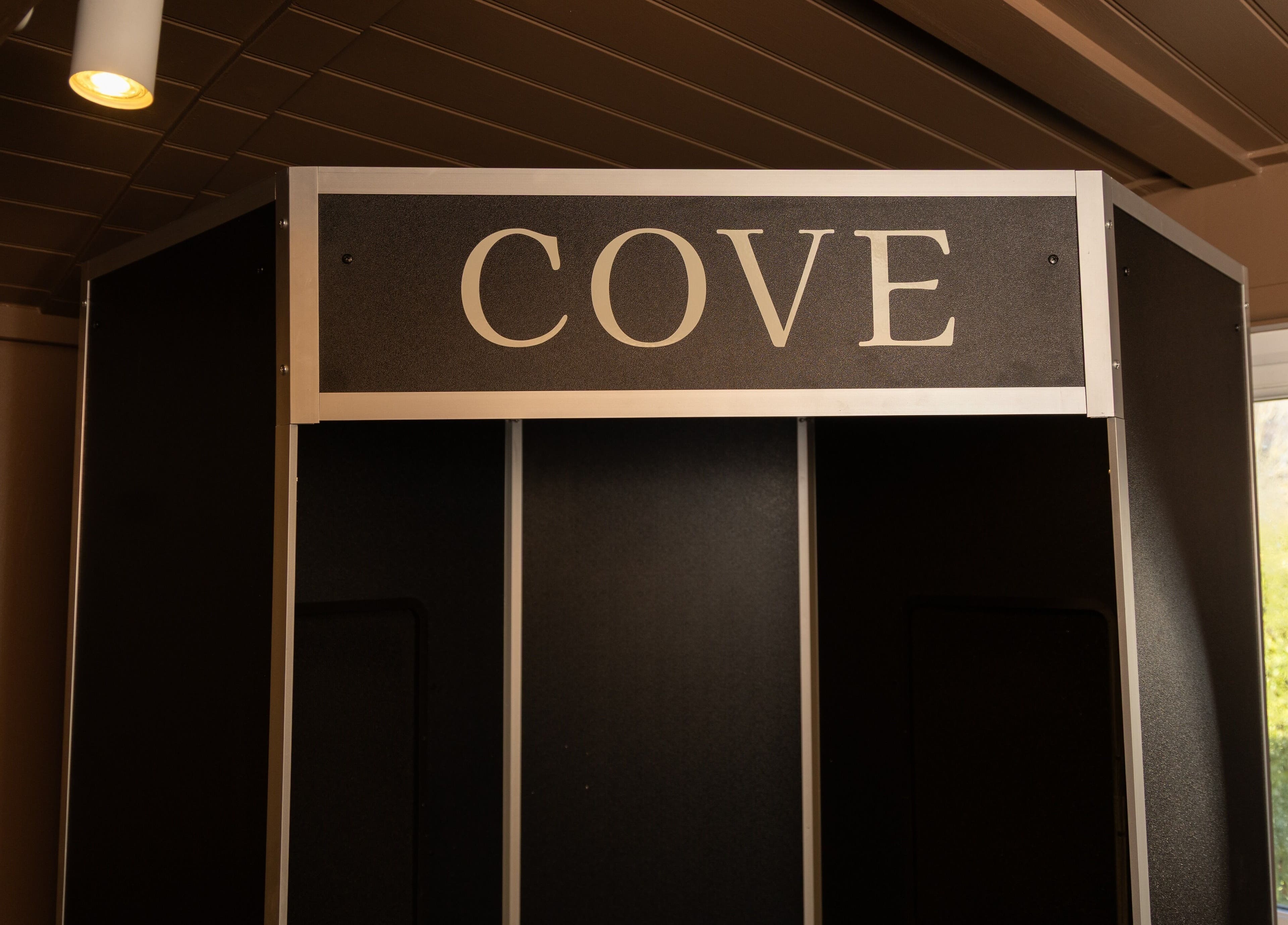 COVE - Spray Tan Studio booth in Hethersett, England, GB offering premium tanning services.