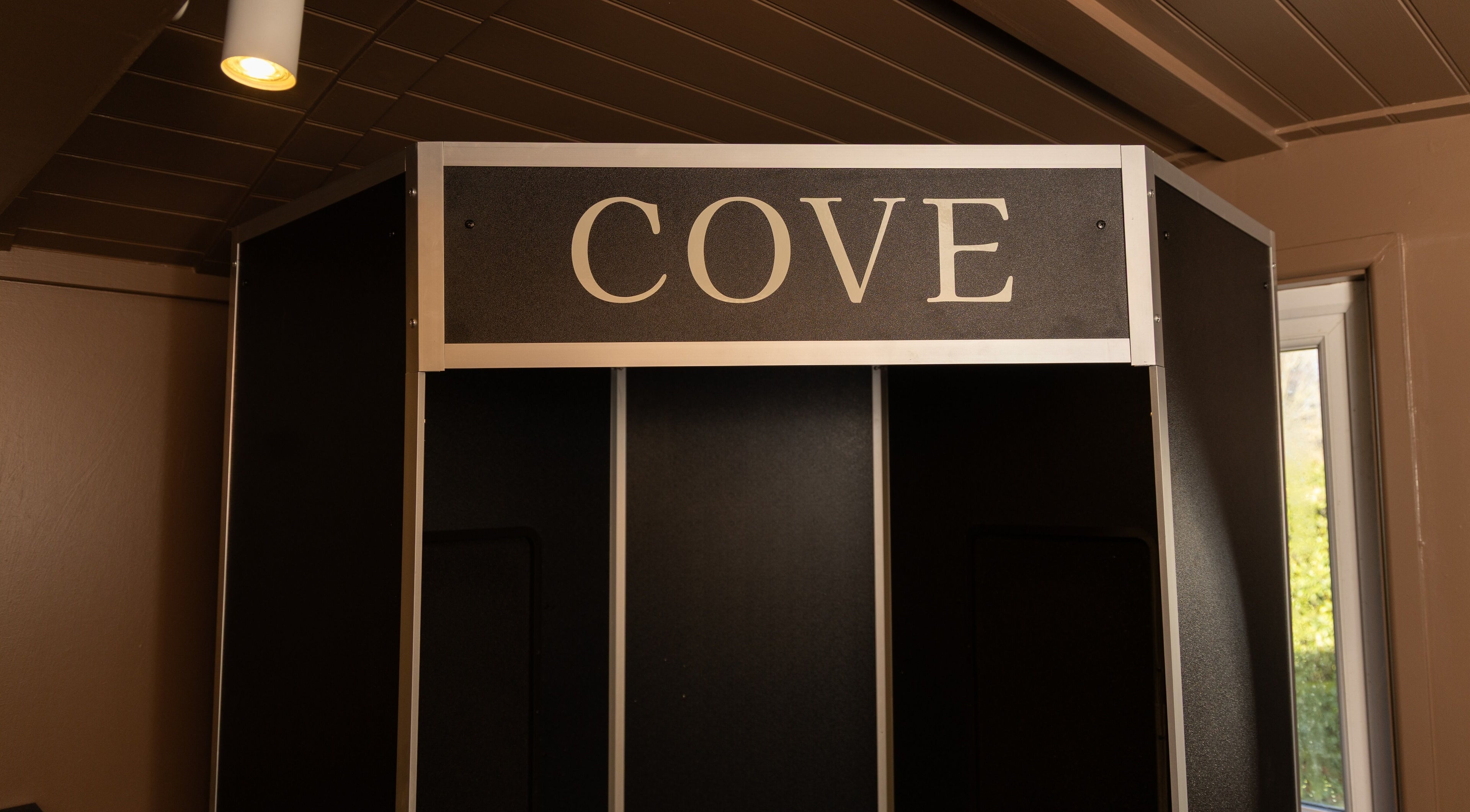 COVE - Spray Tan Studio booth in Hethersett, England, GB offering premium tanning services.