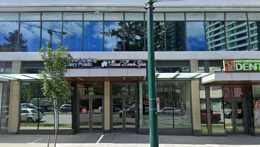 Exterior of 2nd Look Spa & Beauty Care in Vancouver, British Columbia, CA.