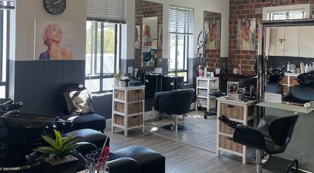 Modern salon interior at Styled by Sandra @ Lush in Cape Town, Western Cape, ZA with chic decor and styling stations.