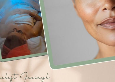 Luxurious facial treatment at CS Sanctuary Wellness Spa in Plantation, Florida, US, featuring client relaxation.