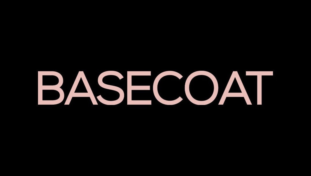 BASECOAT logo in soft pink on black, located in Paramaribo, Paramaribo, SR.