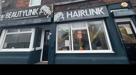 Exterior of SummerLily Nails, Rainhill, England, GB, showcasing beauty services and salon entrance.