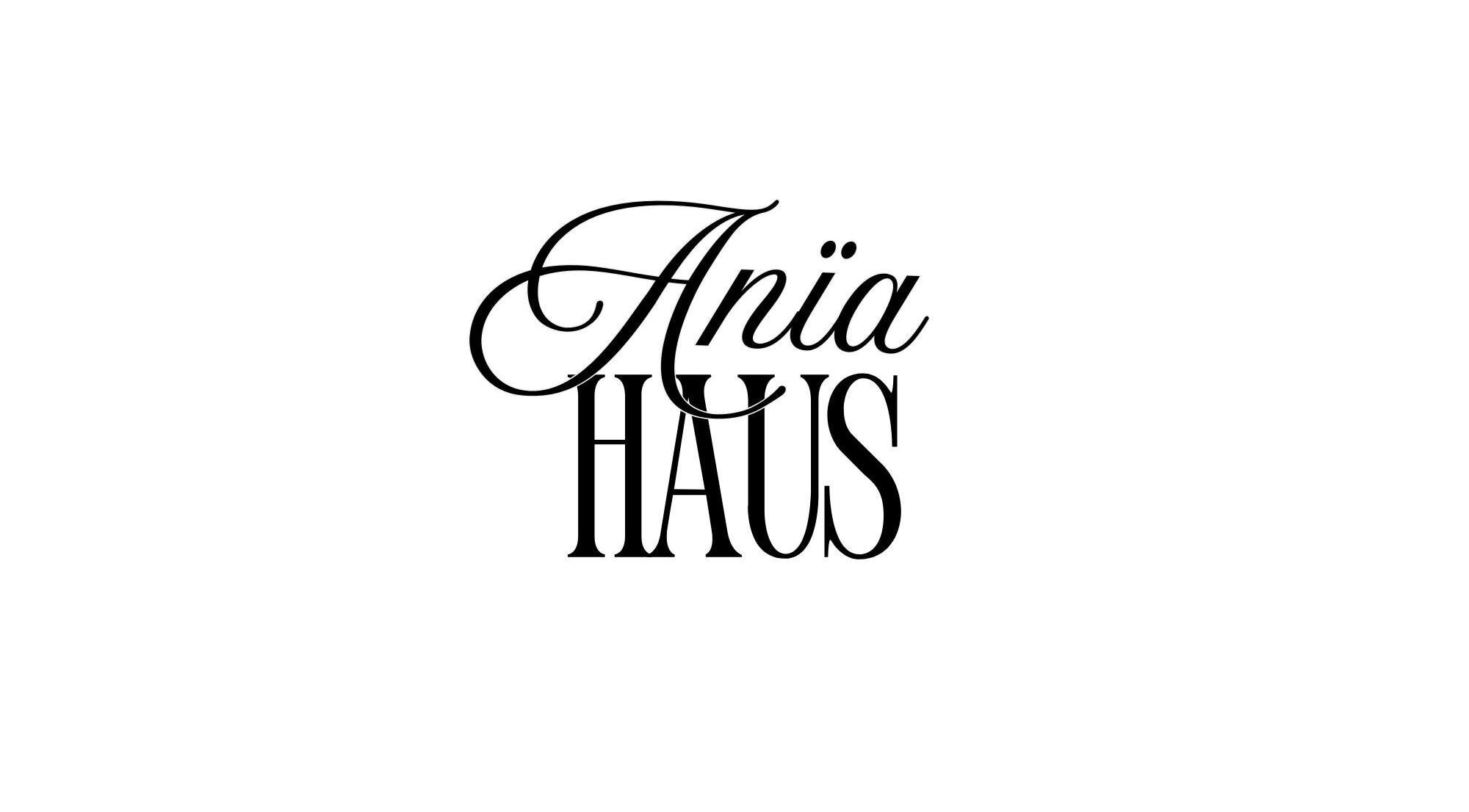 Logo elegante de Ania Haus en Guayaquil, Guayas, EC, destacando estilo y sofisticación.