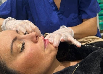 Professional facial treatment at 33 Beauty and Aesthetics, Ilkeston, England, GB.