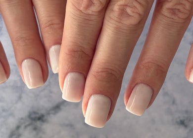 Beautifully manicured nails at Blush Hair & Beauty, London, England, GB. Perfect for a sophisticated look.