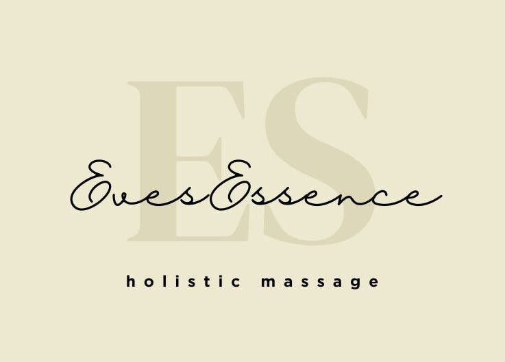 EvesEssence logo for holistic massage, Great Yarmouth, England, GB.