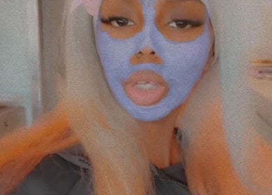 Facial mask treatment at DoneByZay, London, England, GB, enhancing beauty and wellness.