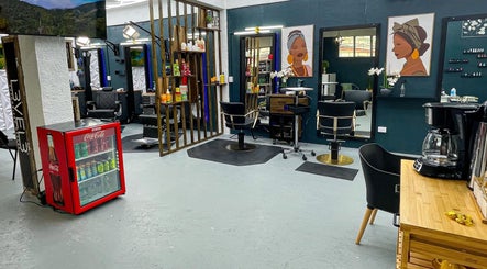 Fresh Again Self Care Studio in The Valley, AI offers a modern and welcoming interior with styling chairs and amenities.
