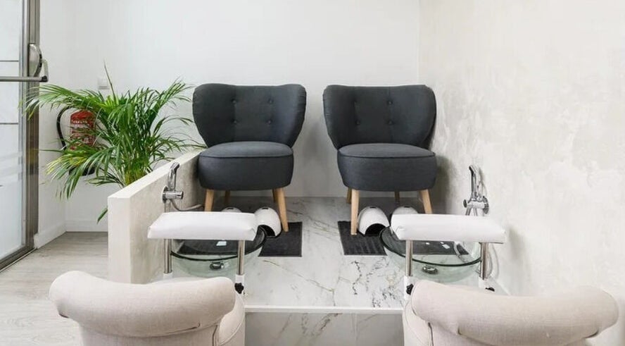 Zona de pedicura en Lia Cubillan - Peluquería y Estética, Aravaca, Madrid, Comunidad De Madrid, ES.