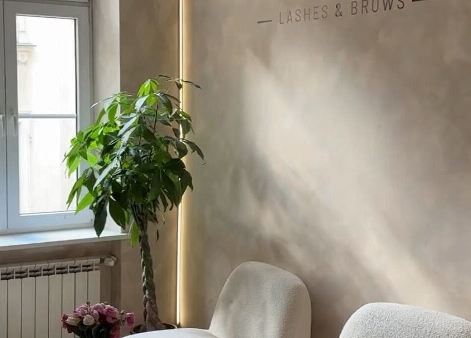 Przytulne wnętrze 7Heaven Lashes and Brows, Warszawa, Województwo Mazowieckie, PL.