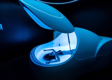 Relaxation en cabine de flottaison au GRAVITI Lyon 6 - Centre de Flottaison, Lyon, Auvergne-rhône-alpes, FR.