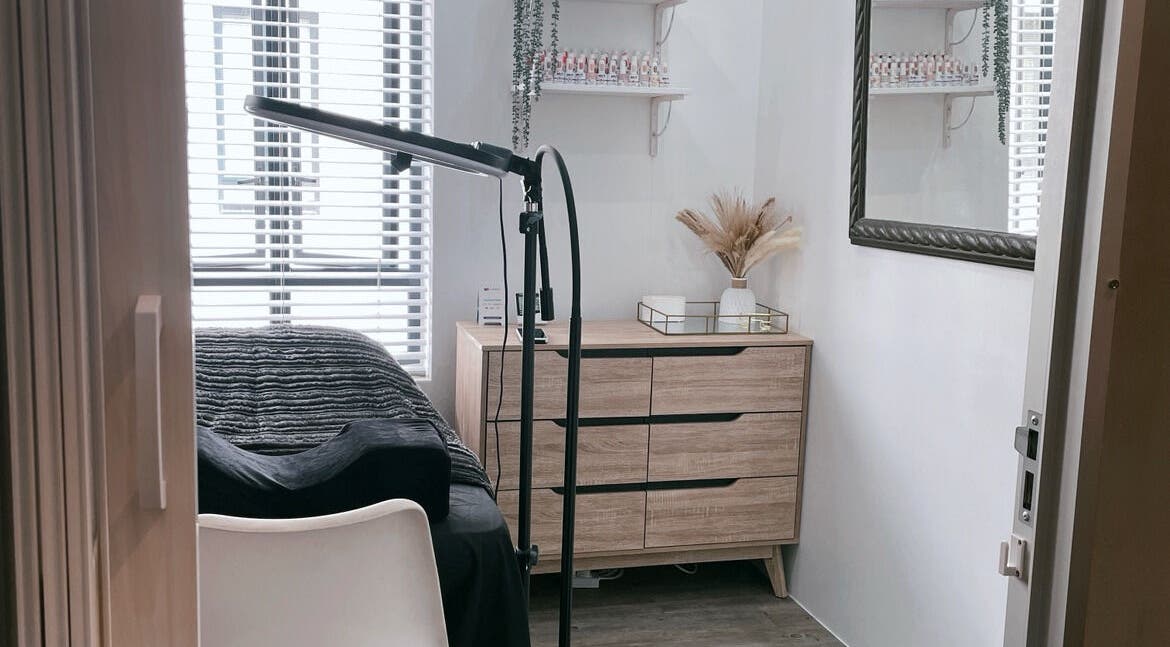 Modern spa room at Belle Vie, Cape Town, Western Cape, ZA with muted decor and natural light.