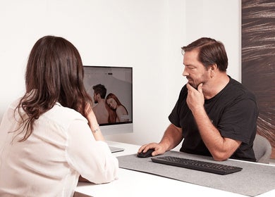 Professional consultation at Alowh in La Plata, Maryland, US, showcasing personalized beauty services.