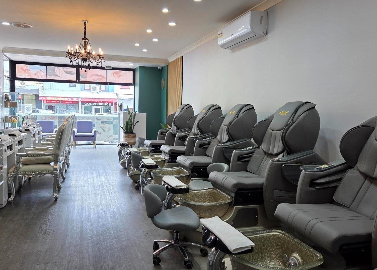 Alura Beauty Bathurst, elegant spa chairs in Bathurst, New South Wales, AU, offering a serene atmosphere.