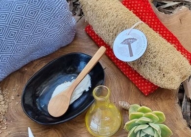 Holistic spa essentials at Touch by Africa Zevenwacht, Cape Town, Western Cape, ZA.