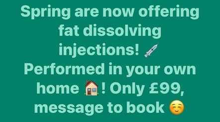 Spring Wellness & Foot Care now offers home fat-dissolving injections in Fareham, England, GB. Book today!