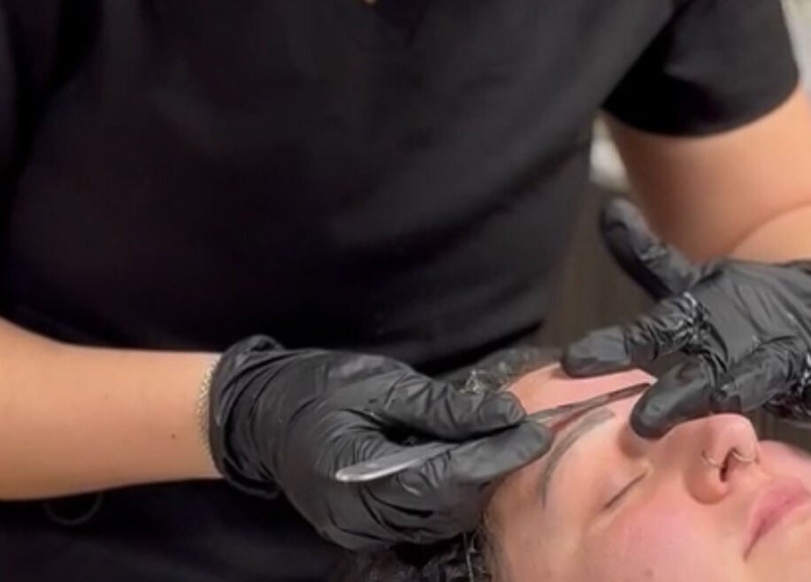 Eyebrow treatment at Chloe at No. Eleven, Great Yarmouth, England, GB. Expertise in beauty care.