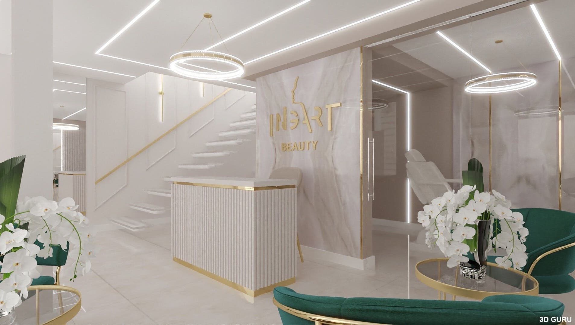 INGART PMU & Aesthetics elegáns fogadótér Budapesten, Magyar, HU.