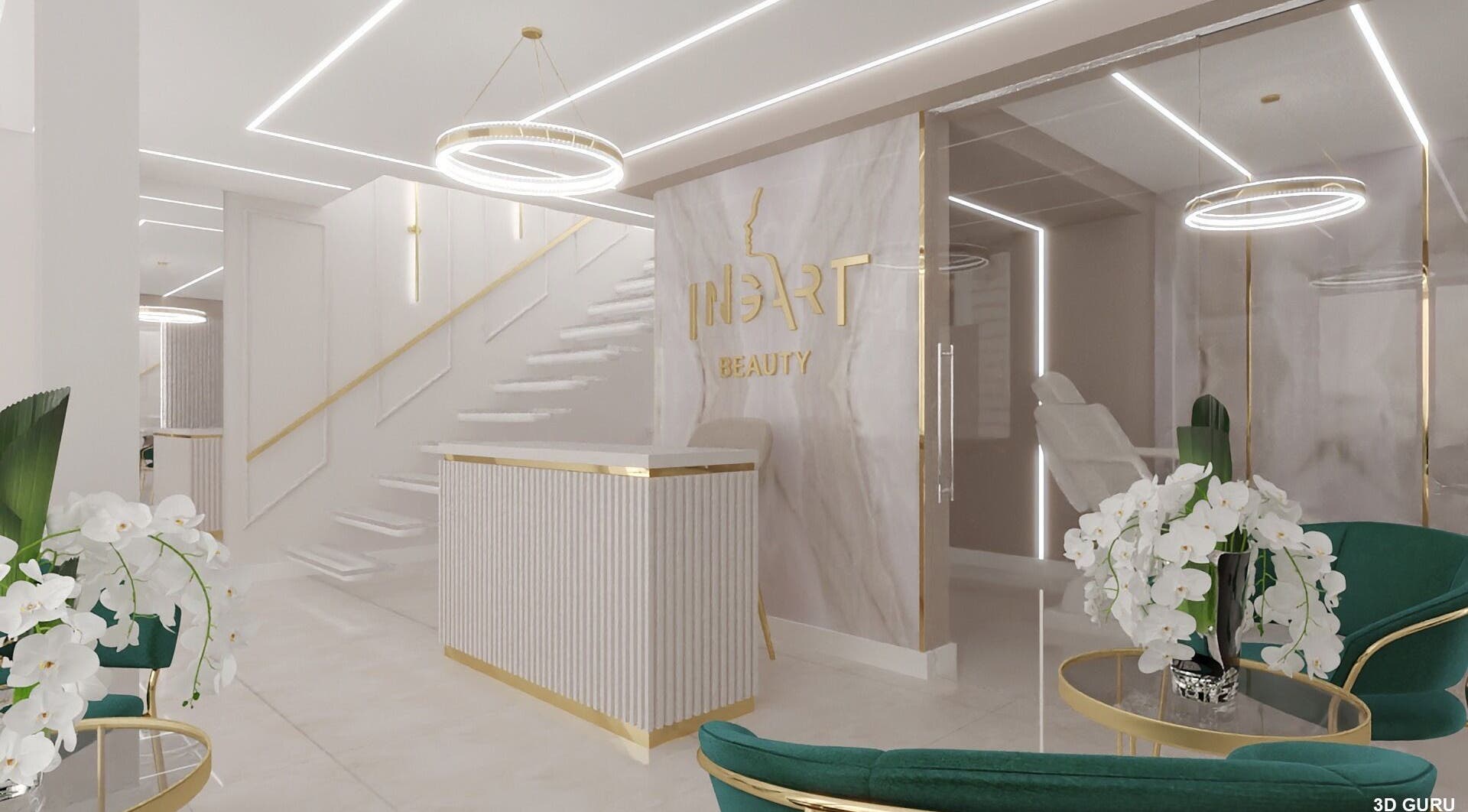 INGART PMU & Aesthetics elegáns fogadótér Budapesten, Magyar, HU.