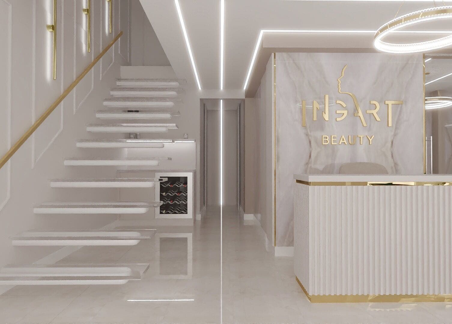 INGART PMU & Aesthetics elegáns bejárat Budapest, Magyar, HU címen.