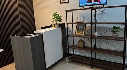 Reception area at Dr. Orchid Dawkins/Skin Institute of Jamaica (129 Pro), Kingston, St. Andrew Parish, JM.