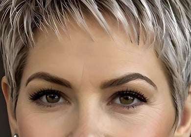 Stylish short haircut at Nita’s Hair Studio in Cape Town, Western Cape, ZA.