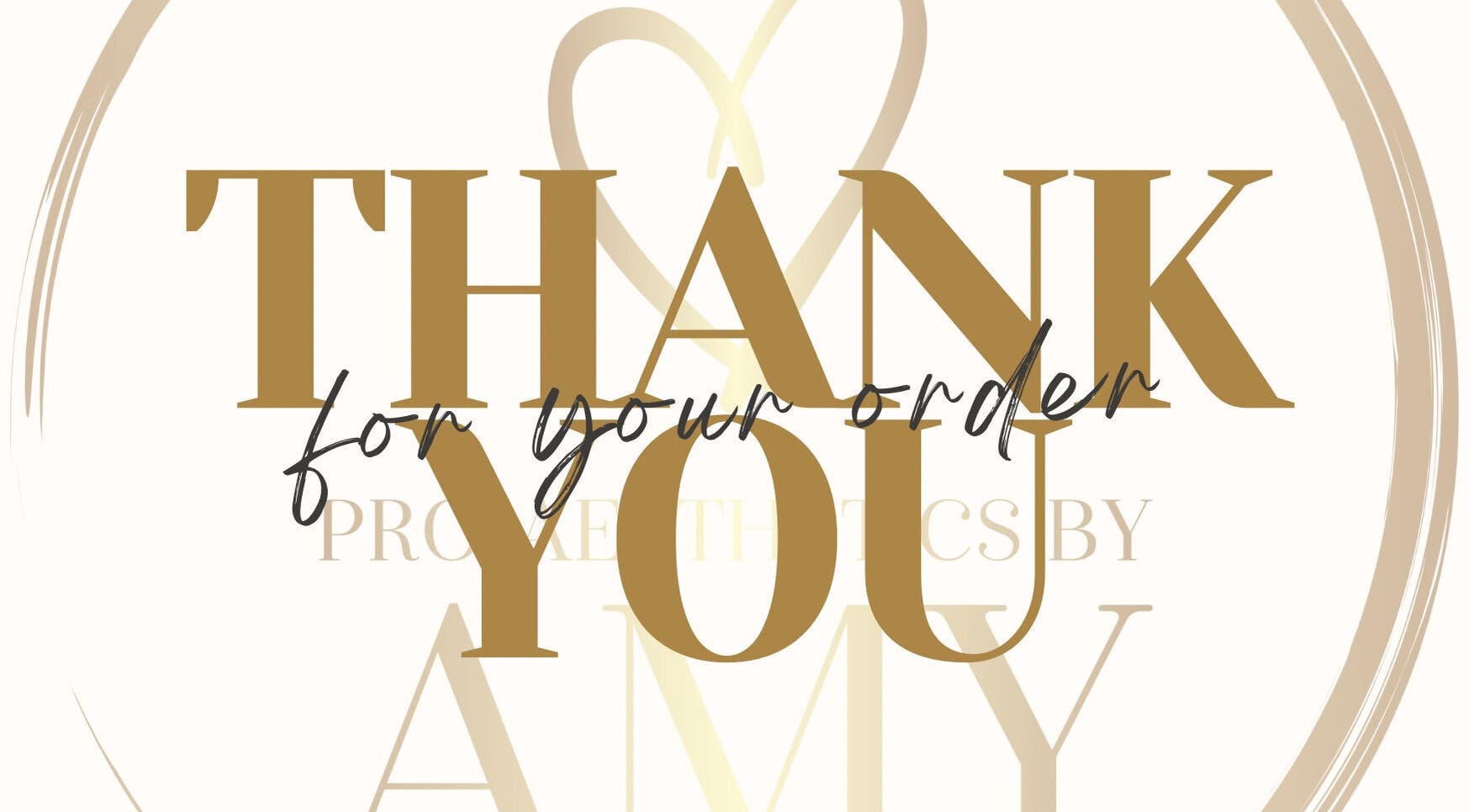 Thank you message from Pro-Aesthetics by Amy, Birmingham, England, GB.