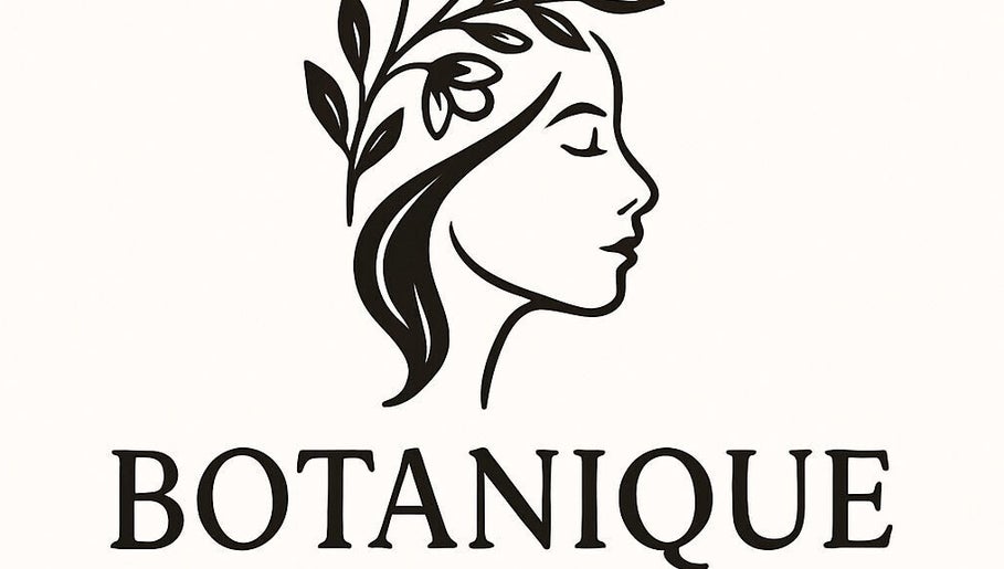 Botanique logo with floral woman silhouette in Blairgowrie And Rattray, Scotland, GB.