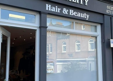 Botanique hair and beauty salon front entrance in Blairgowrie And Rattray, Scotland, GB.