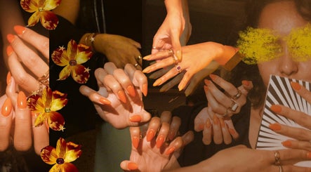 Bright orange nail art at Marsha.onsome.nail in Kuala Lumpur, Wilayah Persekutuan Kuala Lumpur, MY.