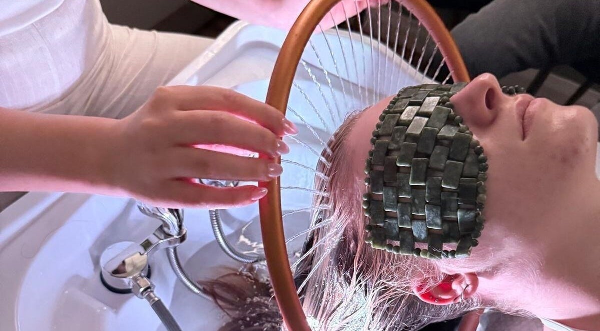 Luxurious head spa treatment at Halo Head Spa, Newcastle upon Tyne, England, GB, blending relaxation and rejuvenation.