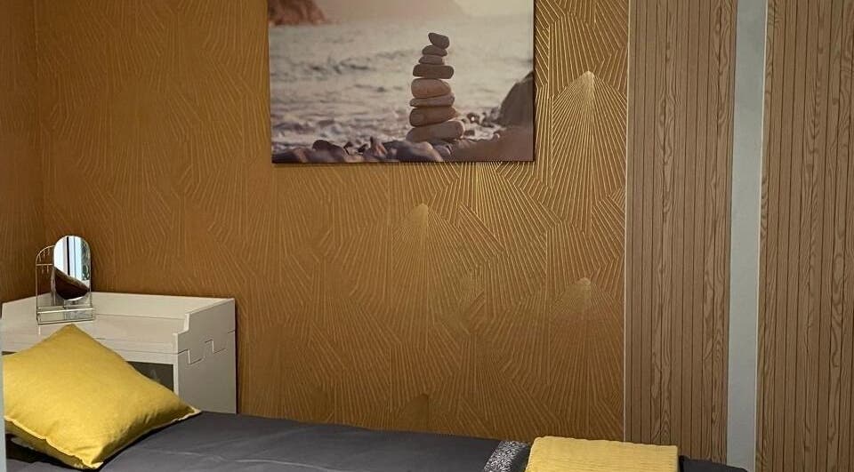 Cozy treatment room at GODDIES BROW AND LASH STUDIO, Randburg, Gauteng, ZA with a peaceful ambiance.