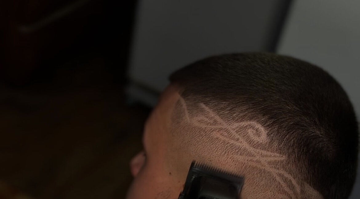 Tuns artistic cu model la Ghibarber, Poșta Câlnău, Județul Buzău, RO.