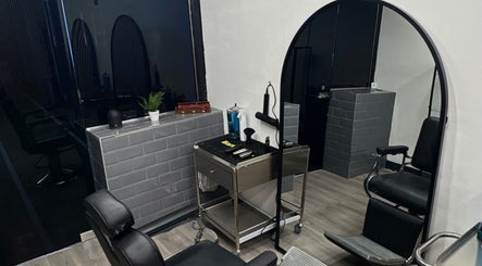 Stylish barber chair and tools at Fade Co. in County Wicklow, County Wicklow, IE.