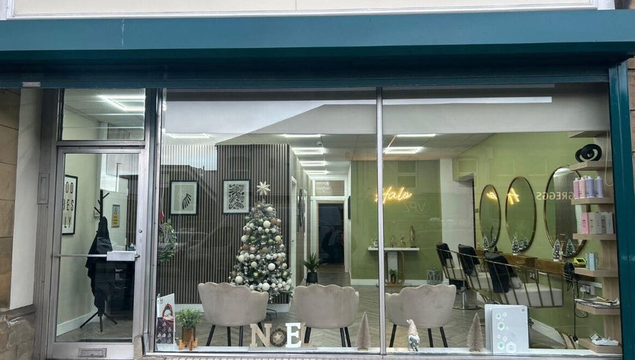Front view of TheLashClinicByGrace in Birtley, England, GB showcasing elegant interior and decor.