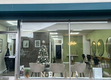 Front view of TheLashClinicByGrace in Birtley, England, GB showcasing elegant interior and decor.