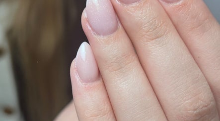 Shimmering nude nails at Nails by Joana in Lisboa, Lisboa, PT showcasing modern nail elegance.
