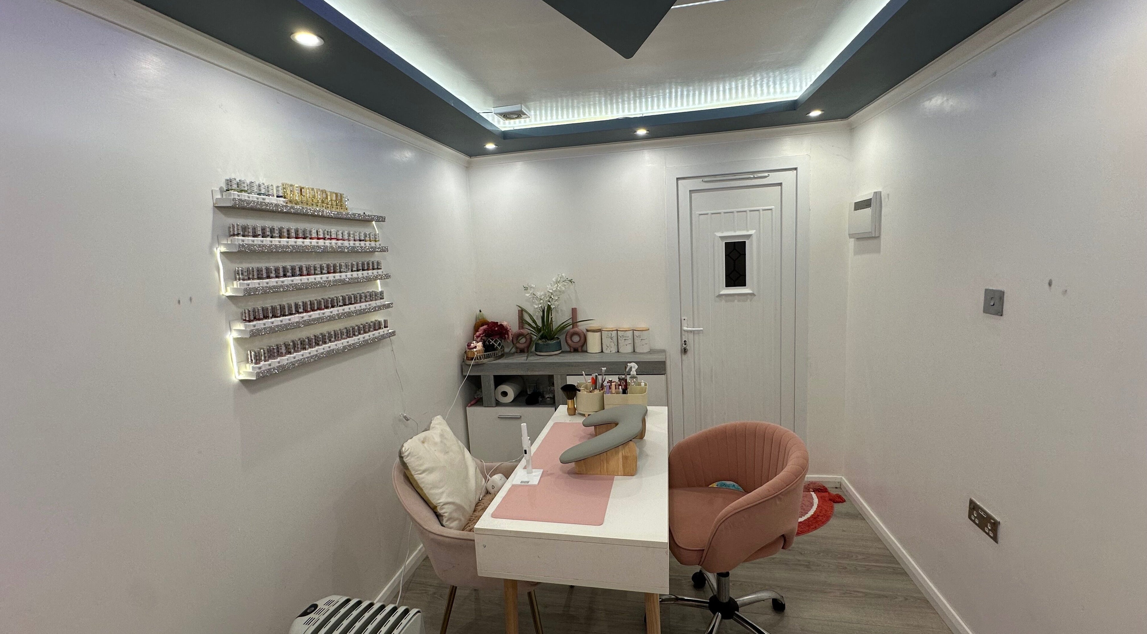 Elegant nail salon interior at Nails by Bon Washington, located in Washington, England, GB.